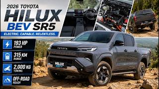 2026 Toyota HiLux BEV SR5 First Look Specs, Range and Off Road Features