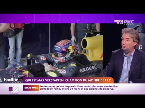 Max Verstappen est le nouveau champion du monde de Formule 1