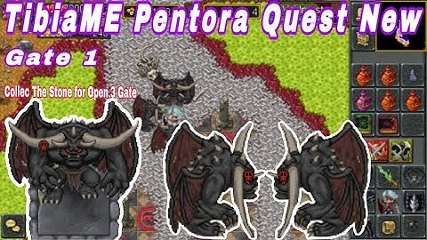 TibiaME - PENTORA QUEST NEW GATE 1/3 !!!