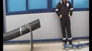Insertion of Riser Inspection Tool Stage 1