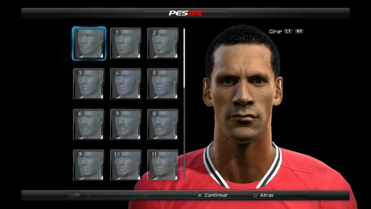 PES 2012 RIO FERDINAND NEW FACE