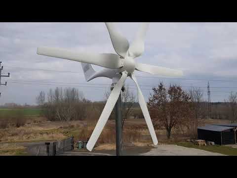 Elektrownia Wiatrowa, Turbina, Wiatrak Przydomowy, Opłacalność, Opinie, Smaraad Wind Turbine 800W