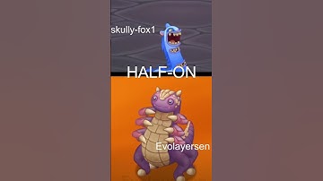 blarret and repatillo duet ‪@skully-fox1‬ ‪@Evolayersen‬ #msmduets #msm #shorts #half_on