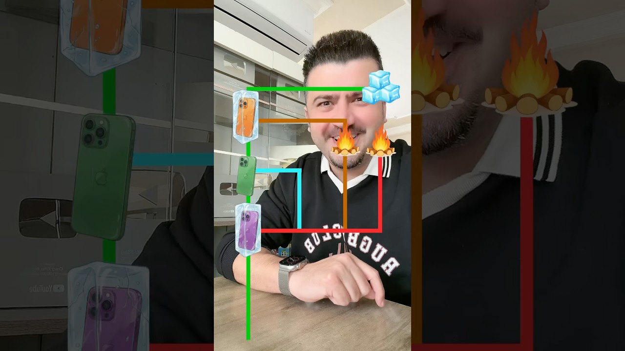Фильтр «Лед и костер» для iPhone 17 