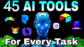 45 Mind-Blowing AI Tools That Replace Old Software Instantly ⚡ | free Ai Tools | Fact Myst Files