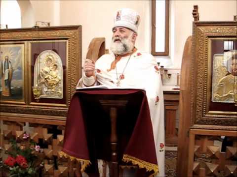 mama aleksandre bolkvadze წმ  იოანე ოქროპირი ნათლისღებაზე