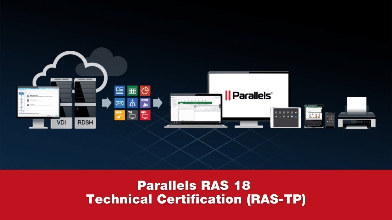Parallels RAS 18 Technical Certification (RASTP) YouTube