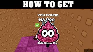 How To Get PINK GLITTER POO in FIND THE POU POOS [ROBLOX] 💩 [New Update] [walkthrough] screenshot 5