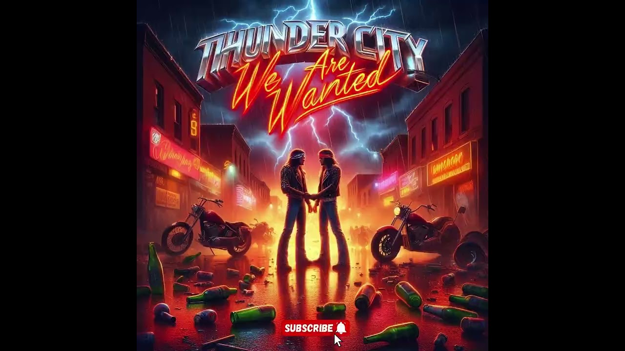 Thunder City-We are Wanted [80ies Hair Band]