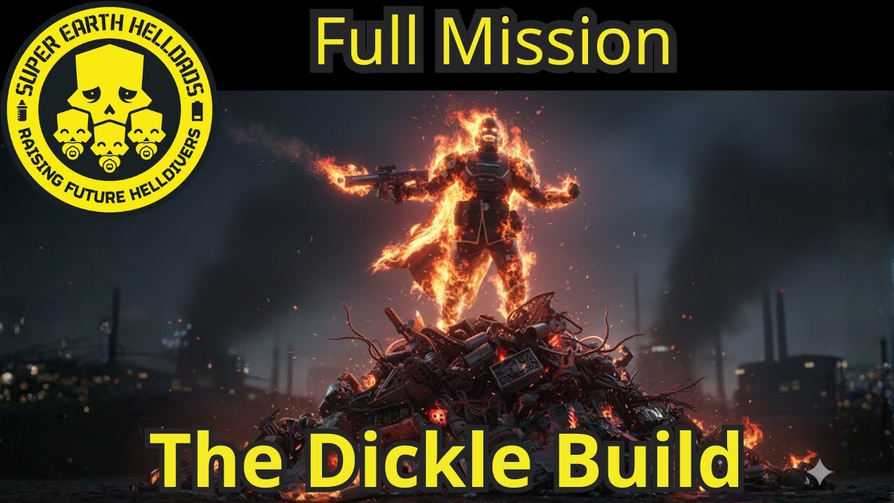 Helldivers 2 Dickle Build D10 Gameplay, Full Clear, 0 Deaths | HellDads