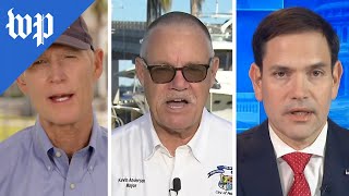 Government officials tout response to Hurricane Ian