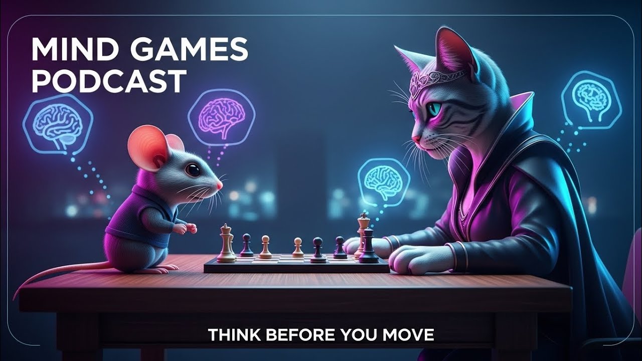 Mind Games Podcast: Cat vs Mouse | Who Really Wins, Brain or Power?