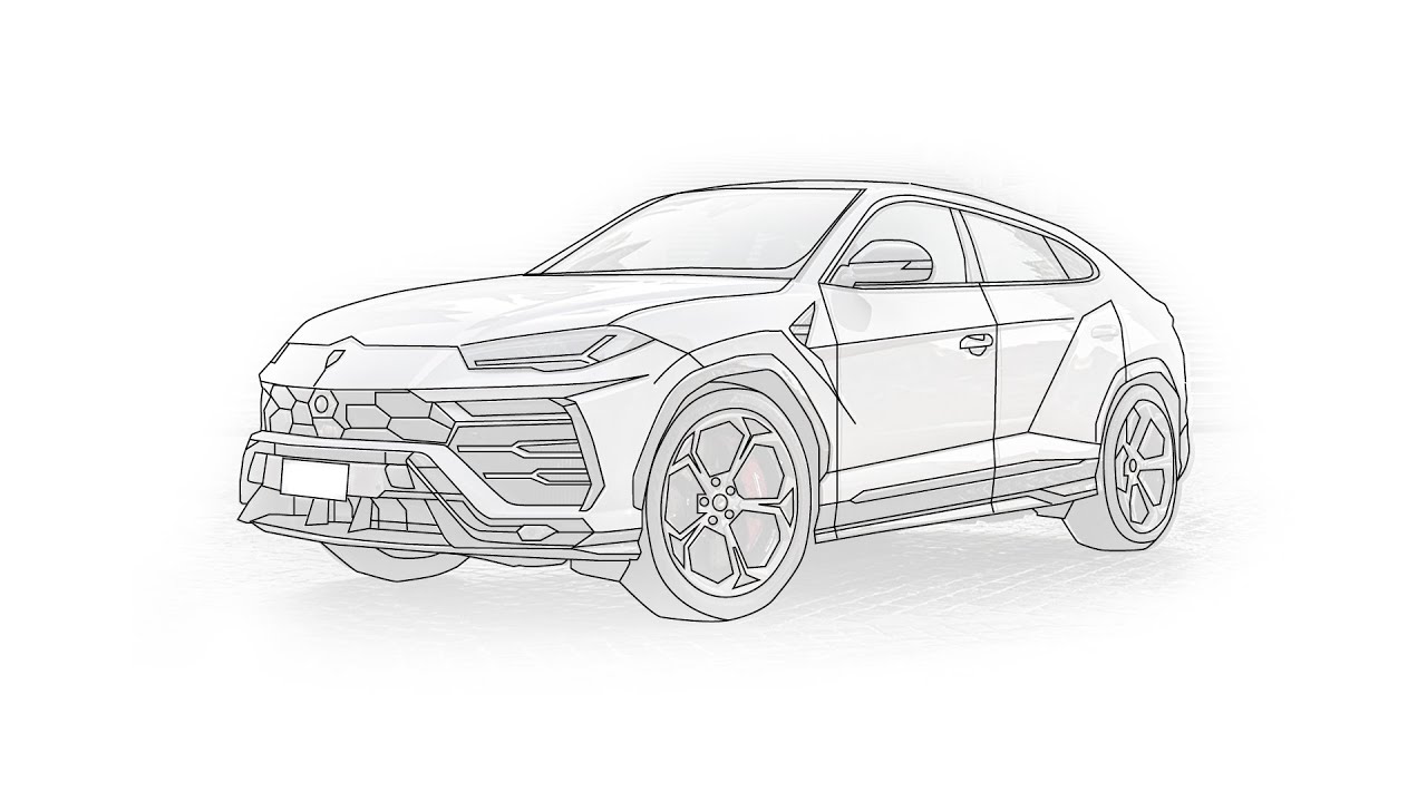 Featured image of post How To Draw A Lamborghini Urus Easy Learn how to draw a lamborghini huracan