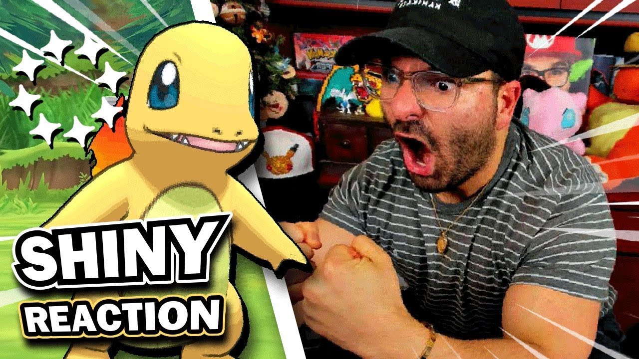HYPE SHINY CHARMANDER REACTION | Pokemon Let's Go Pikachu & Eevee ...