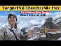 Tungnath Chandrashila Trek In Winter | Tungnath Budget Trip | World Highest Shiva Temple |