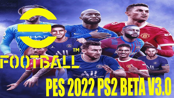 PES 2022 PS2 (EFOOTBALL PES PS2 DOWNLOAD GRÁTIS) 