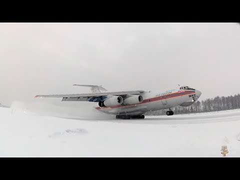 Красивая посадка после