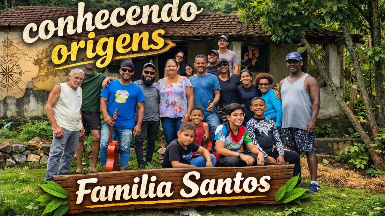CONHEÇA A HISTÓRIA DA FAMILIA SANTOS, contamos uma bela história de vida e resiliência. 