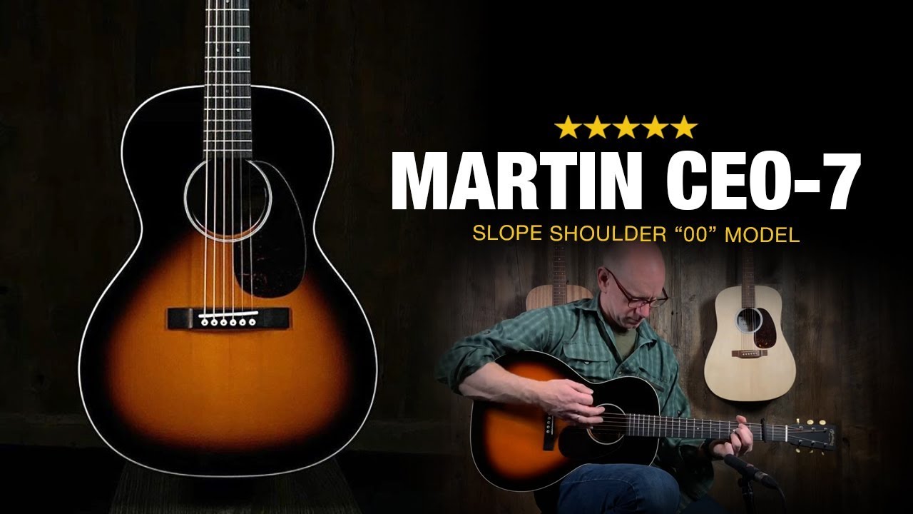 Martin CEO-7 - กีตาร์ไหล่ 00 Slope รุ่นใหม่ของ Quinton