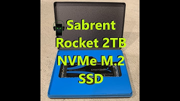 Sabrent Rocket 2TB PCIe M.2 2280 SSD Unboxing and Review SB-ROCKET-2TB