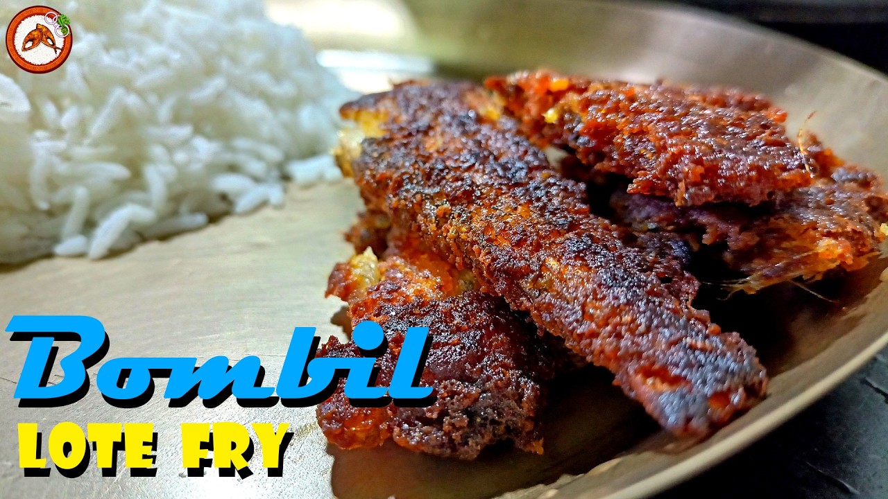 Crispy Bombil Fry | Bombay Duck Recipe | Lote Fish Fry | Loitta Fry