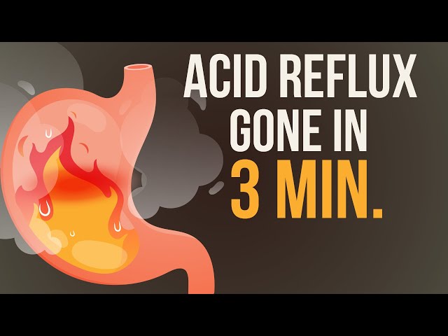 Reduce your Acid Reflux / Heartburn in just 3 Minutes! 🔥 class=