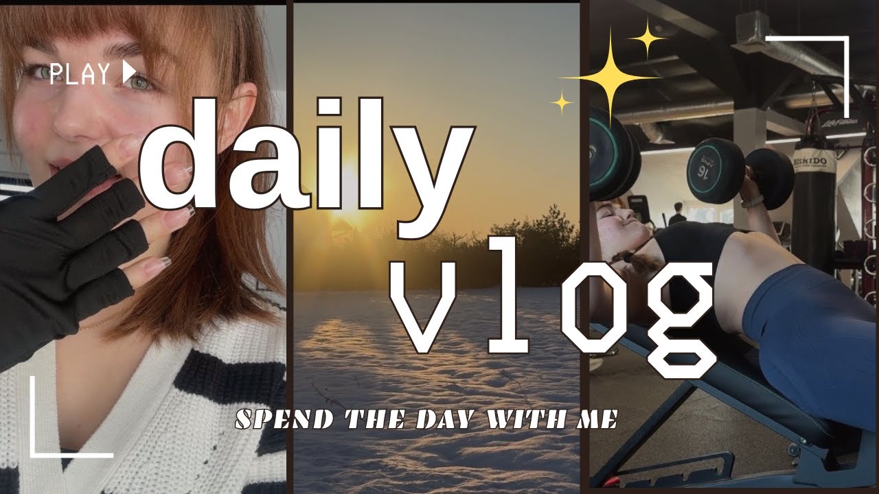 ☀️SPEND THE DAY WITH ME VLOG ☀️ I 7am morning, gym, realistic meal + doing gel x nails 💅