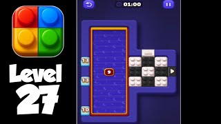 Block Out level 27 Walkthrough Solution