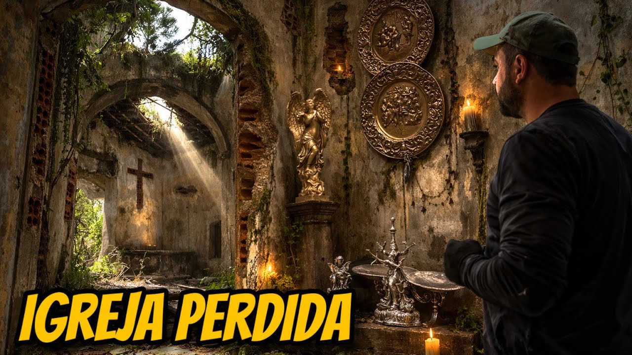 Objetos imensos encontrados na igreja perdida na floresta!