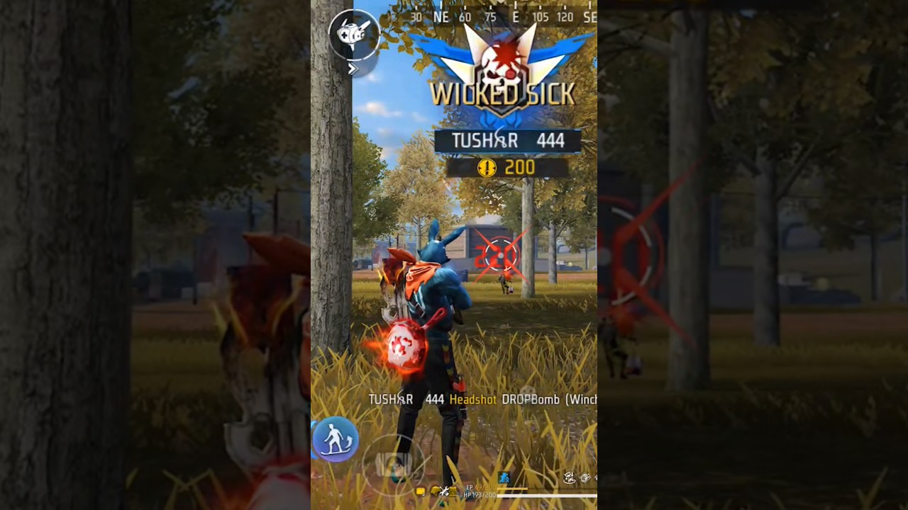 Безумие хедшотов в Free Fire 😱 | 3 врага убиты за секунды 🔥 