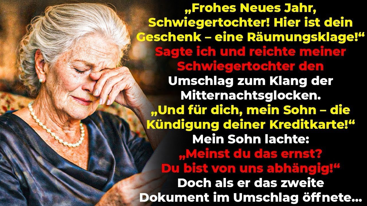 Frohes Neues? Ich Stand Mit Einer Räumungsklage Vor Ihrer Tür