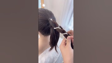 Cách làm nhanh 01 kiểu tóc cô dâu