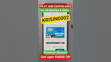pw coupon code 2026 batch | pw iit jam 2026 batch coupon code | pw iit jam saakaar 4.0 coupon code