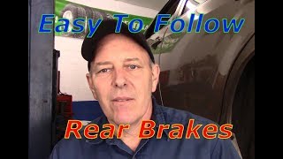 How to replace rear brakes and rotors 2008 Toyota Camry