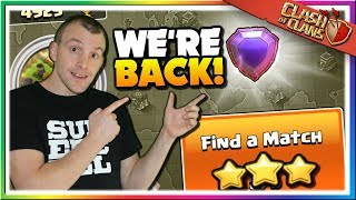 THE RETURN! First Day Back in Legend League [Clash of Clans]