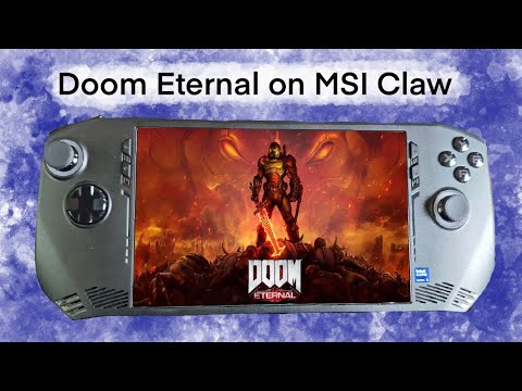 MSI Claw Ultra 5 | Doom Eternal Benchmark - YouTube
