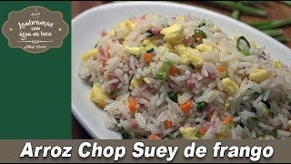 Mangá Culinária Oriental - Frango Xadrez x Arroz Chop Suey Olha só