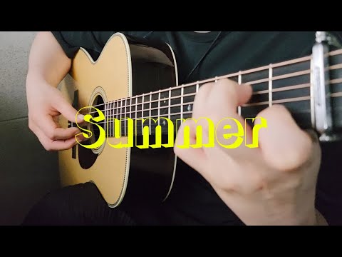 Summer - Hisaishi Joe (기쿠지로의 여름 OST, 菊次郞の夏 OST) / Fingerstyle Guitar Cover