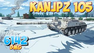 KanJPz 105 - 4 Kills 6.1K DMG • World Of Tanks