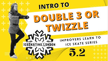 Introduction to Double 3 or Twizzle | Improvers Learn to Ice Skate Series