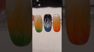 Fire Flame nail art 🔥#nailtutorial #nailinspo #trendingnails #nails #nailidea #firenailart #nailart