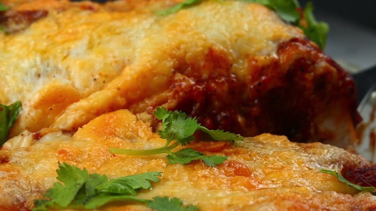 Turkey Enchilada Recipe Leftover Turkey Enchilada Recipe YouTube