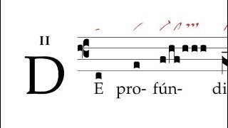 Offertorium: De profundis