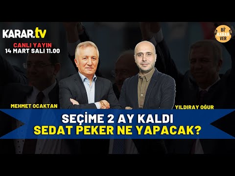 Seçime İki Ay Kaldı: Sedat Peker Ne Yapacak?