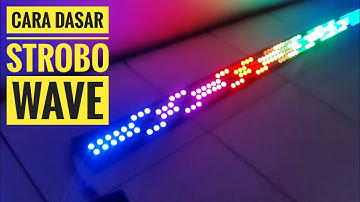 Cara membuat strobo wave / strobo zig zag LED WS2811