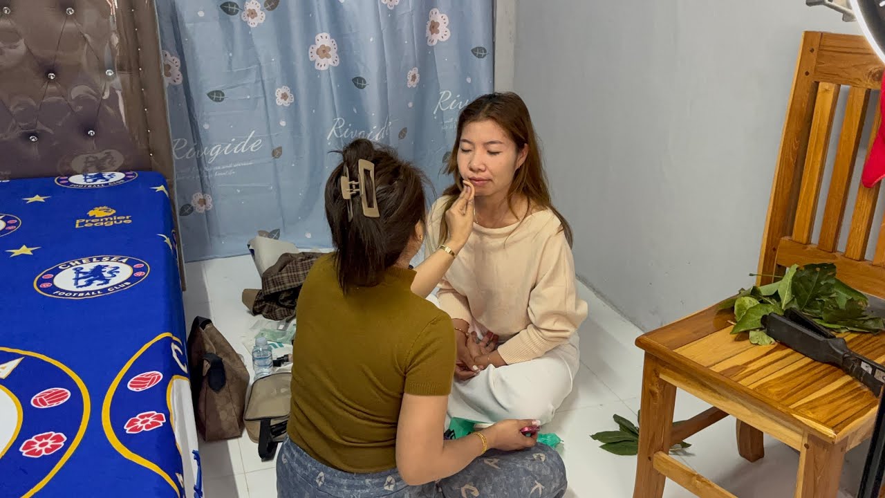 พามาดูเจ้าสาวแต่งหน้า เราลองแต่งหน้าออกงานครั้งแรกด้วยงบ80฿