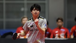 田中佑汰 スーパープレー&ヒーローインタビュー 琉球アスティーダ vs 金沢ポート ノジマTリーグ2024-2025 2025年01月12日(日) 宜野湾市立体育館【卓球 Tリーグ公式】