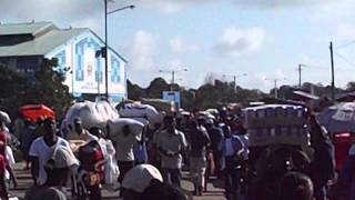 Border Between Ouanaminthe And Dajabon On A Market Day