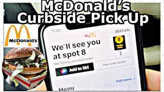 McDonald’s Curbside Pick Up App | Easy to Use? Got Two Big Macs!!