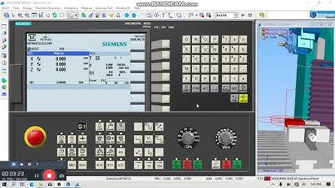Tutorial Menyunting Program pada Mesin CNC Kontrol Sinumerik 808 DM dengan Software Swansoft